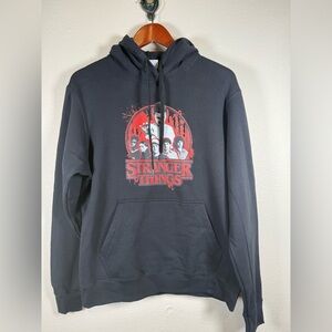 Stranger Things Netflix Official Black Hoodie M Graphic Good Quality
